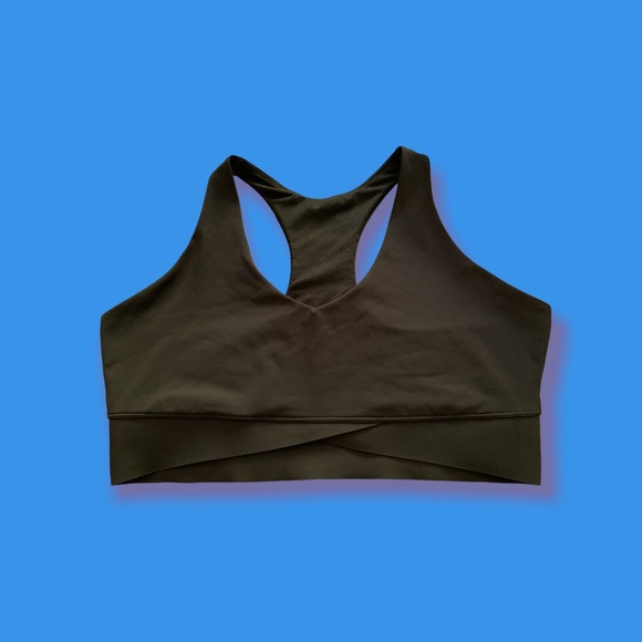 Gap fit sports bra . Size XL . Black . - Picture 1 of 3